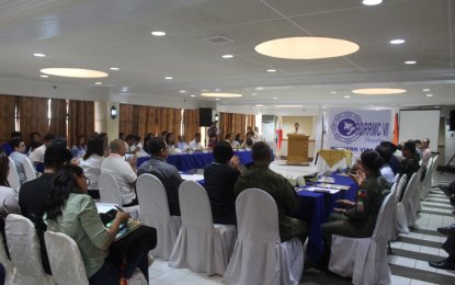 <p>The Regional Disaster Risk Reduction and Management Council (RDRRMC) seeks update on Boracay Island during its full council meeting afternoon of March 26, 2018. (Photo by RDRRMC –Western Visayas)</p>